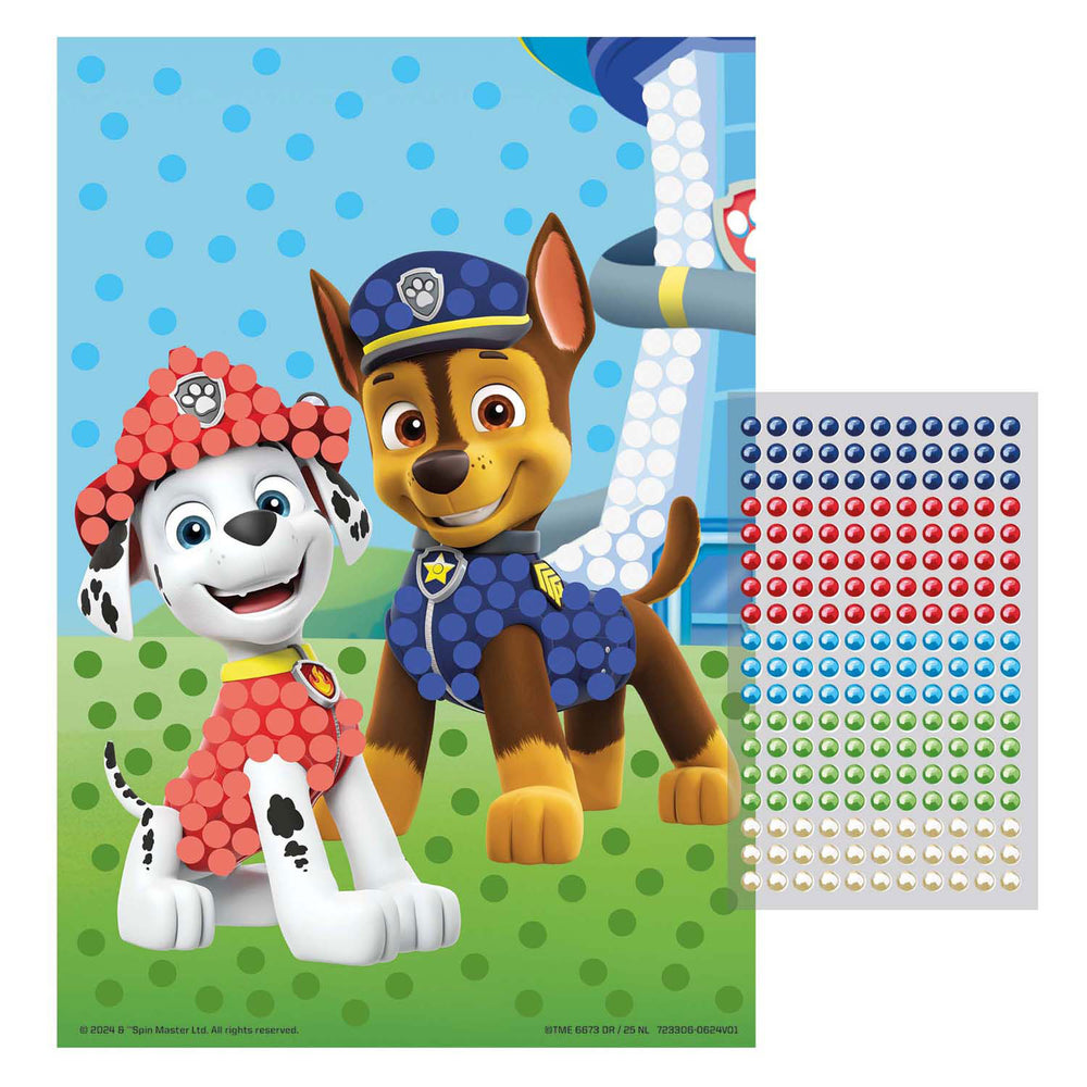 Moxy paw patrol bead art - a5 formaat