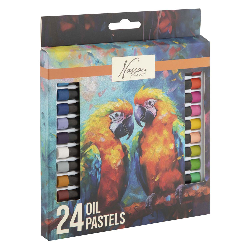 Creatieve knutselgroep oliepastelverf, set van 24