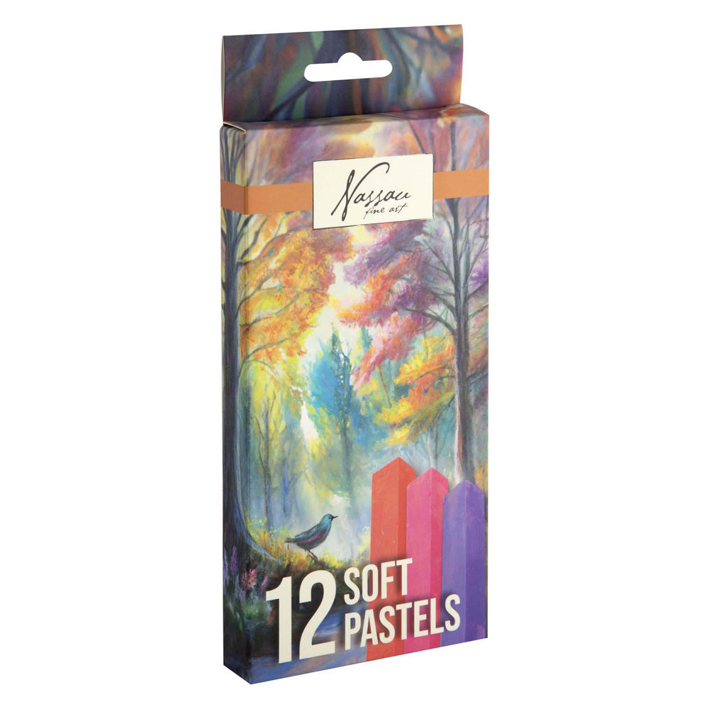 Creatieve knutselgroep zachte pastelverf, set van 12
