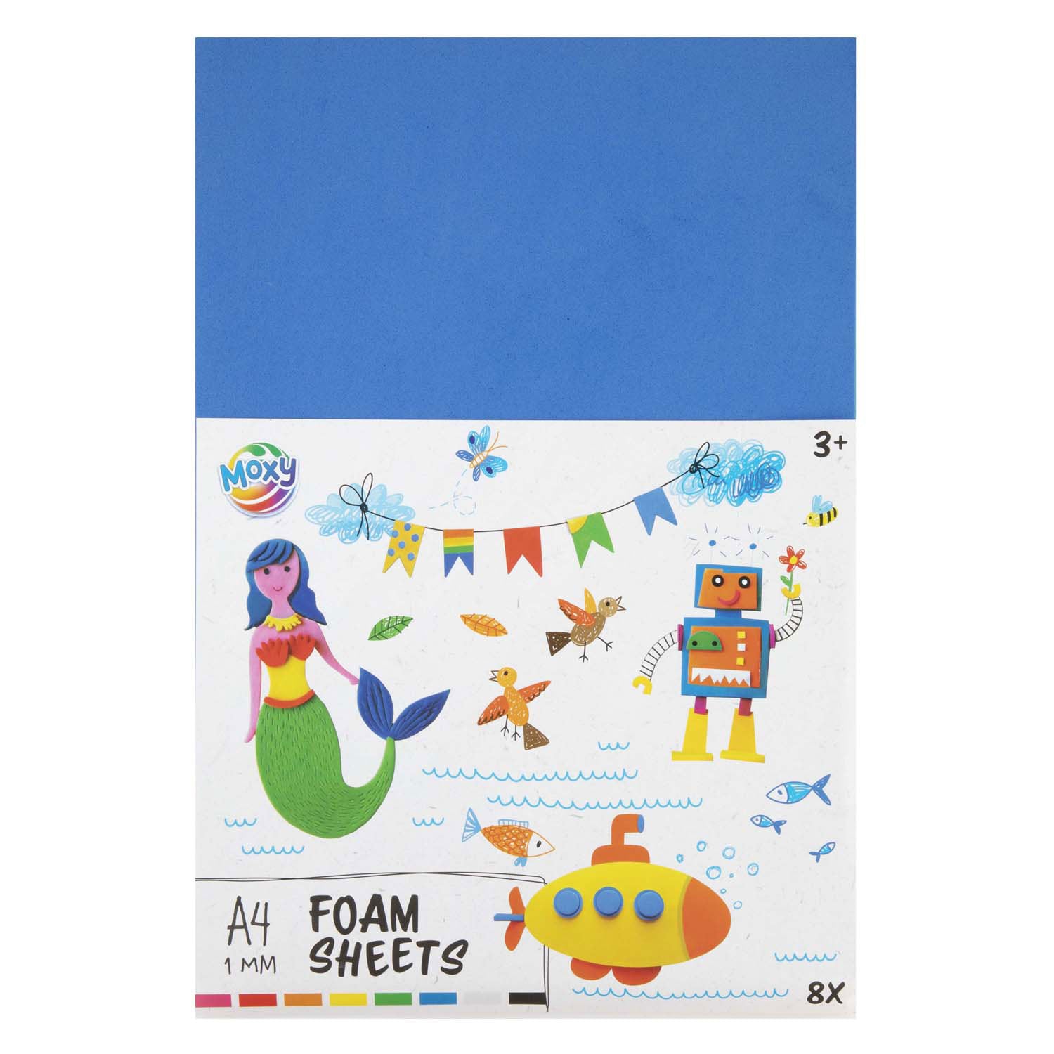Creatieve ambachtsgroep schuim extensief a4, 8 extensief