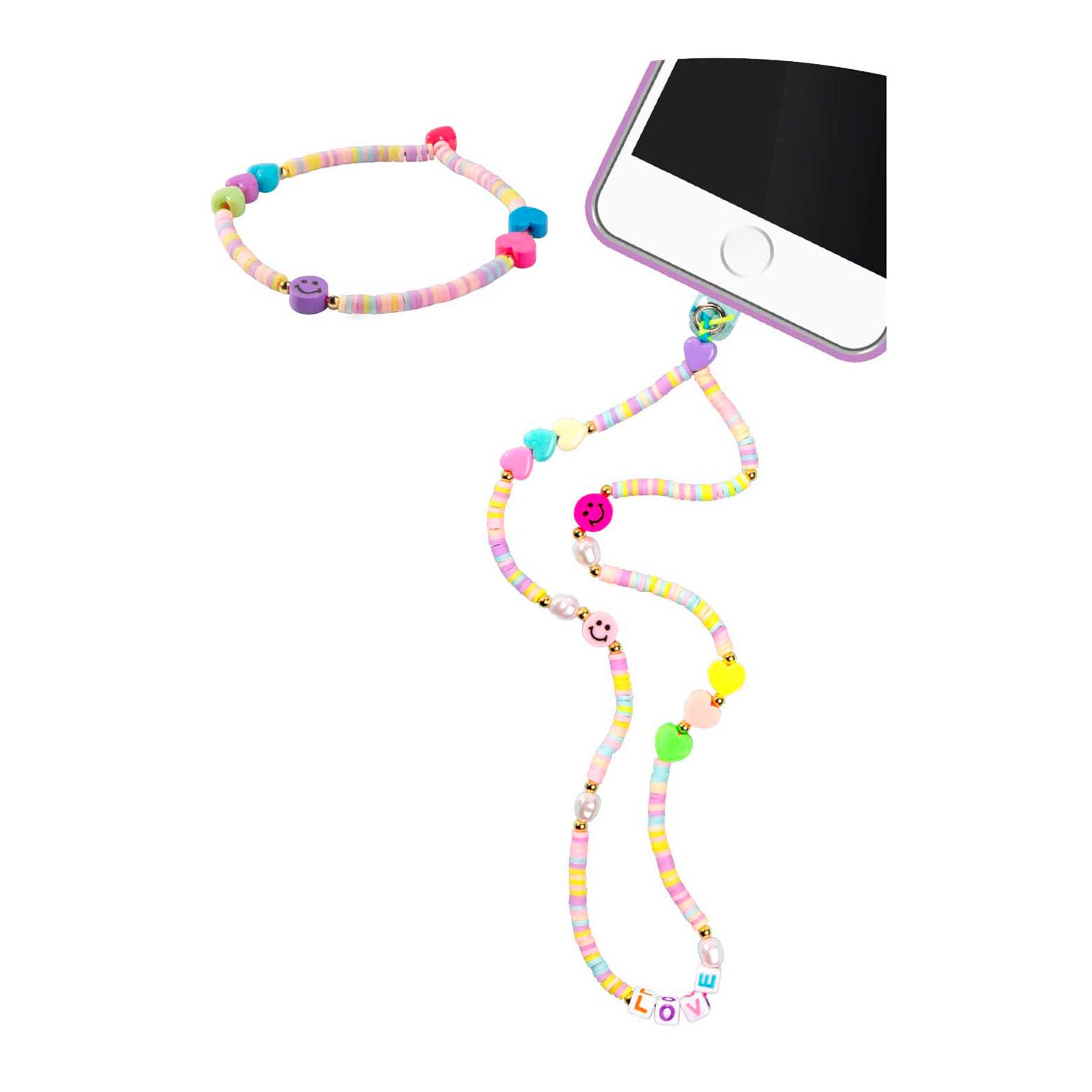 Besties myo sieraden- accessoireset telefoonsnoer met armbandje