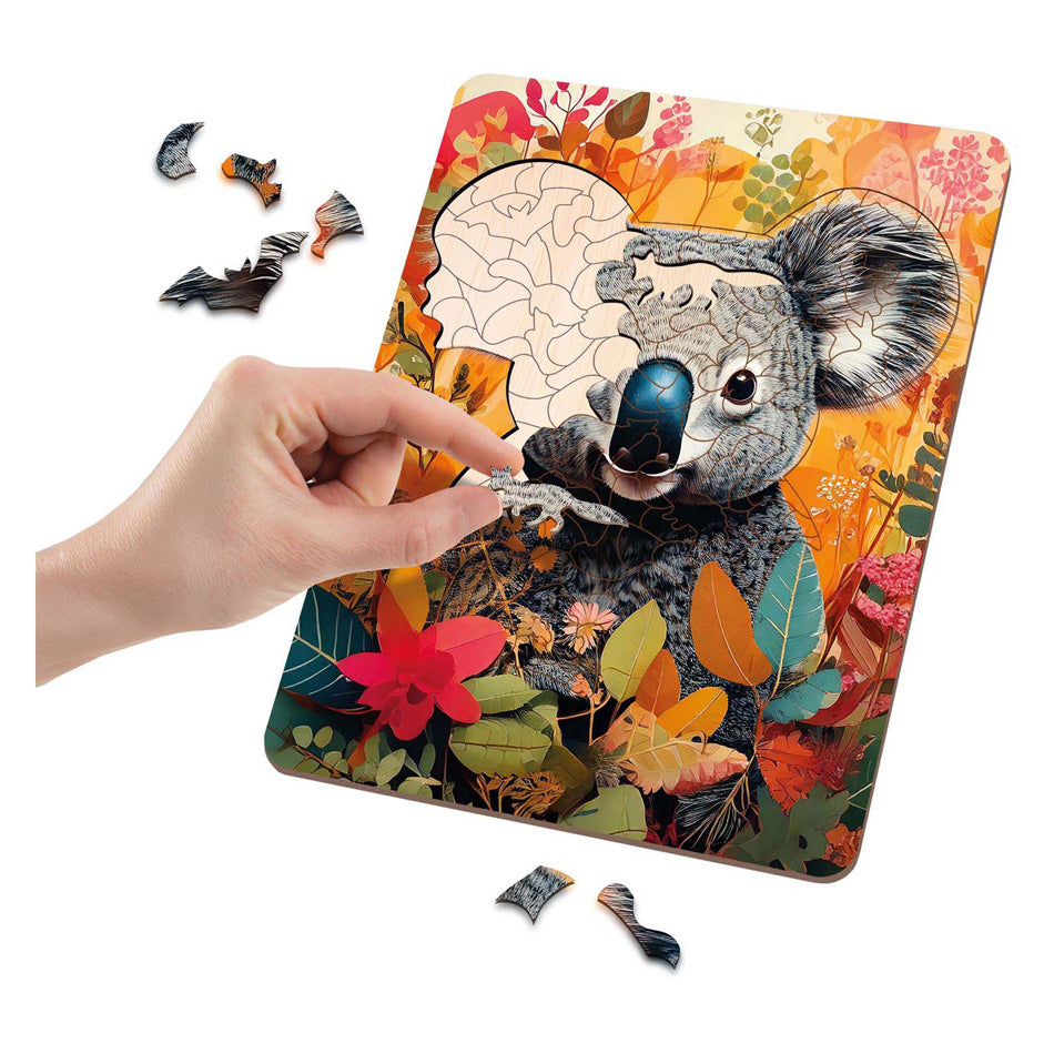 Moxy houten puzzel koala unieke vormen