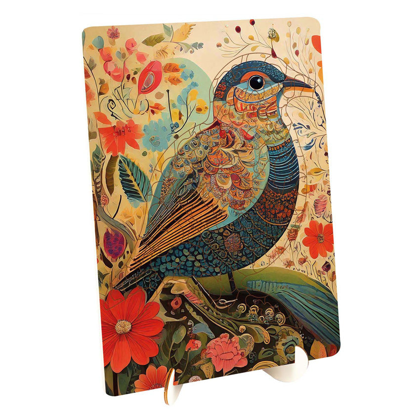 Moxy houten puzzel bird unieke vormen, 130pcs