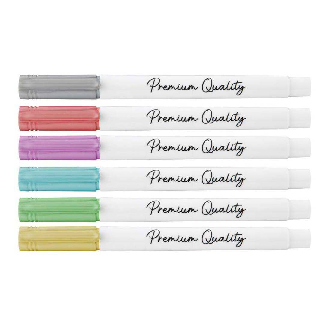 Craft id metallic markers - 6st.