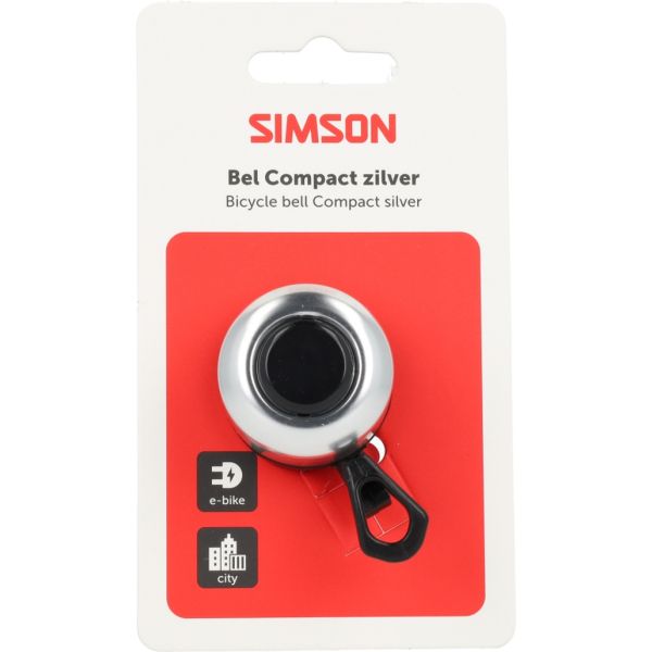 Simson bel compact zilver