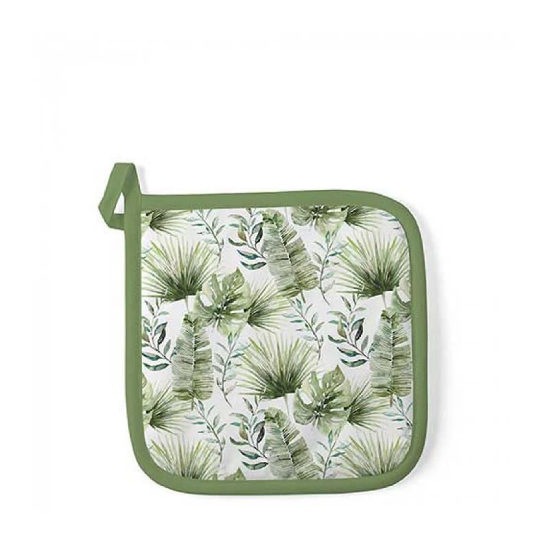 Ambiente pannenlap jungle leaves white