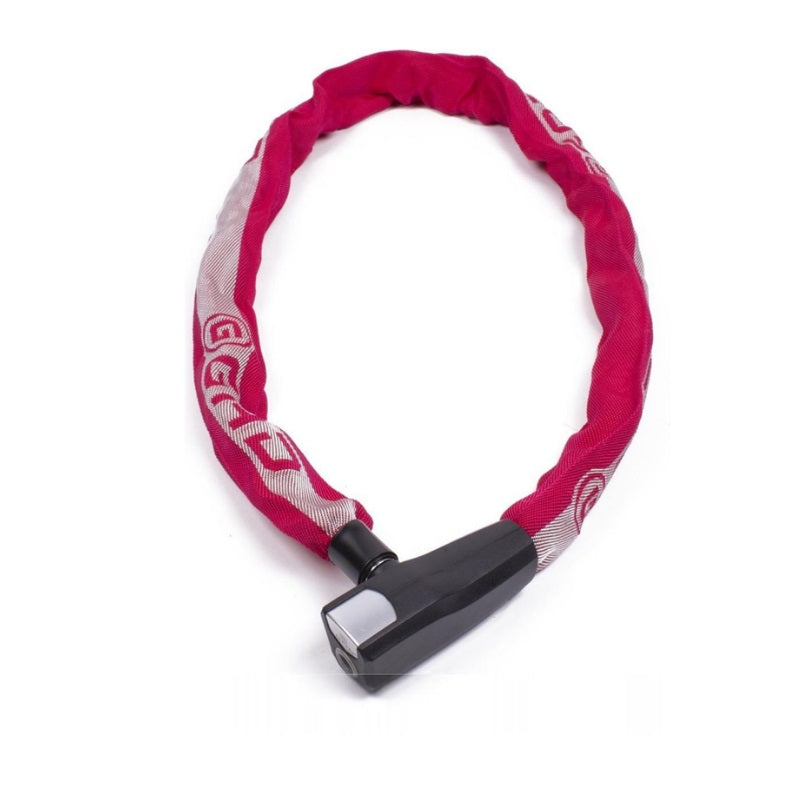 Antivol chaîne Gad Anitro rouge, 8x8x1100