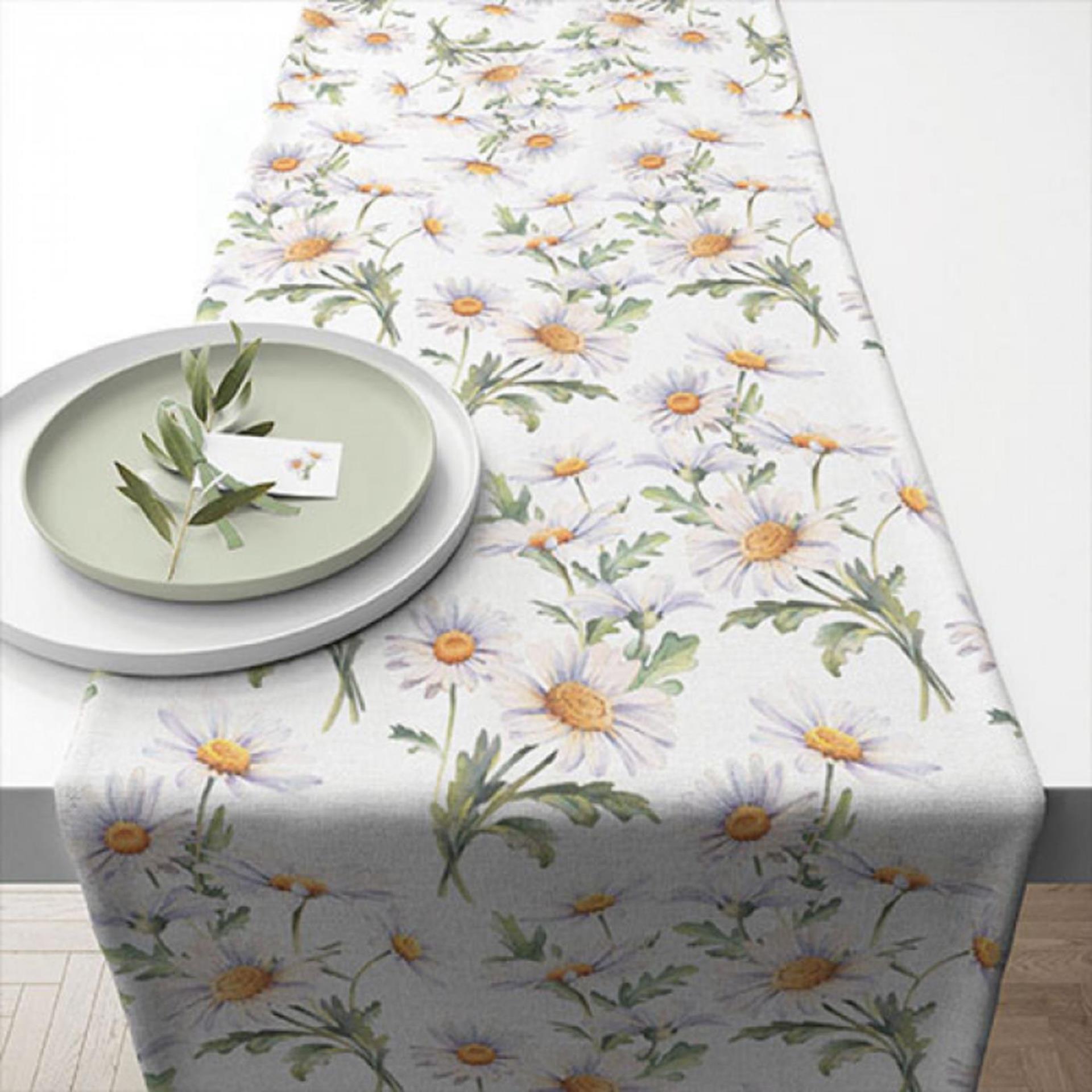 Ambiente tafelloper beautiful daisies