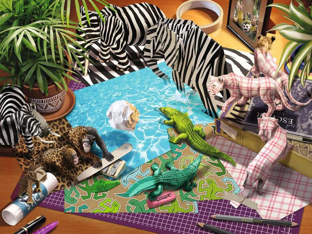 Ravensburger Jigsaw Puzzle Origami Adventure 1500 Pieces