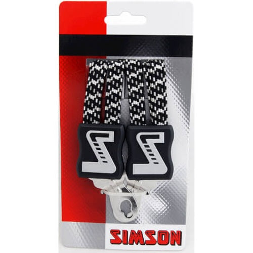 Simson Fast Binder Extra Long, 4 classeurs, noir et blanc