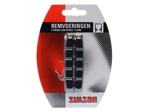 Plaquettes de frein Simson V-brake Cartouche