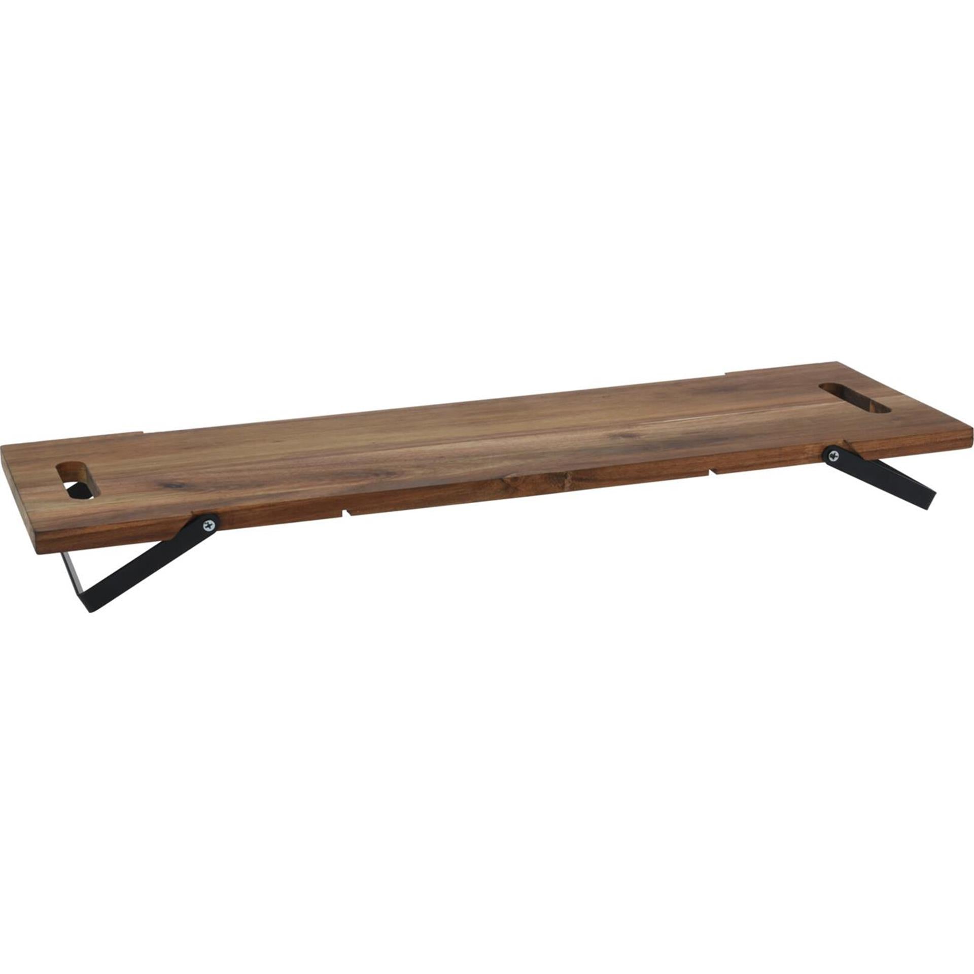 Excellent houseware serveerplateau acaciahout 67x20cm