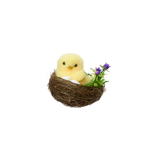 Kuiken in nestschuim 4 assorti pasen