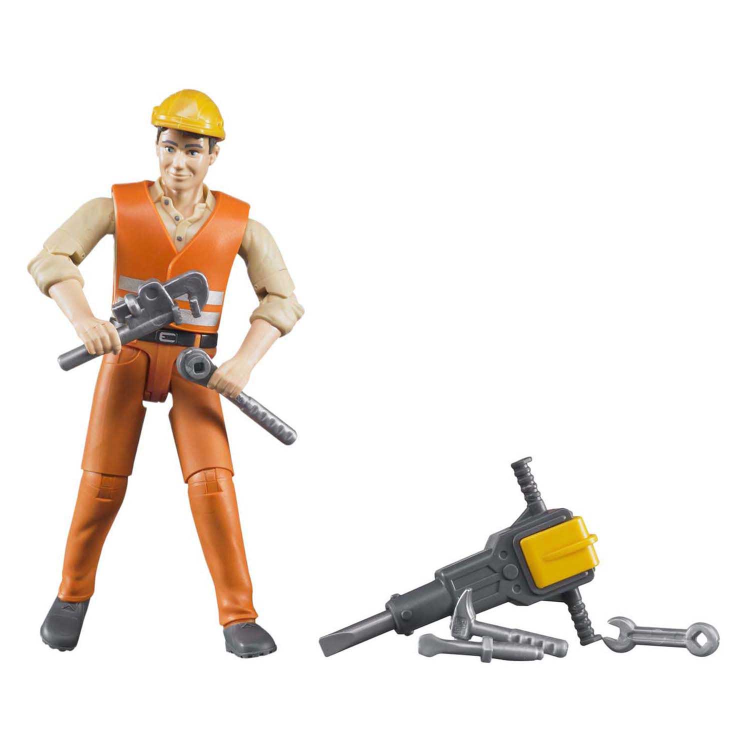 Bruder bworld figuur constructiewerker