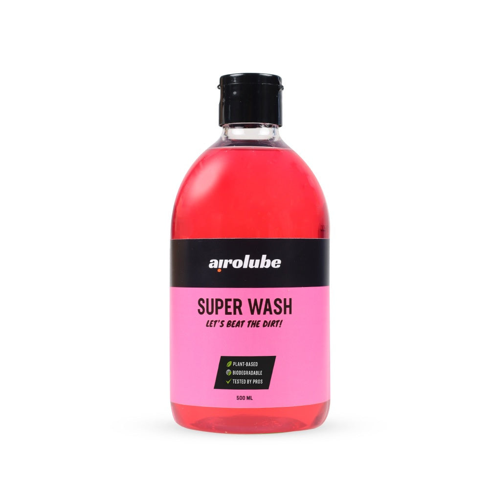 Superwash fiets-autoshampoo 500 ml rood