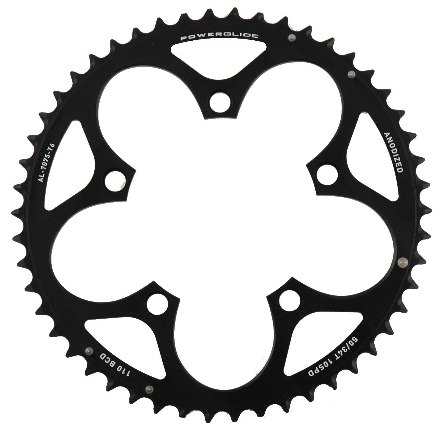 Sram kettingblad 50t 110bcd tbv 50-34 zwart