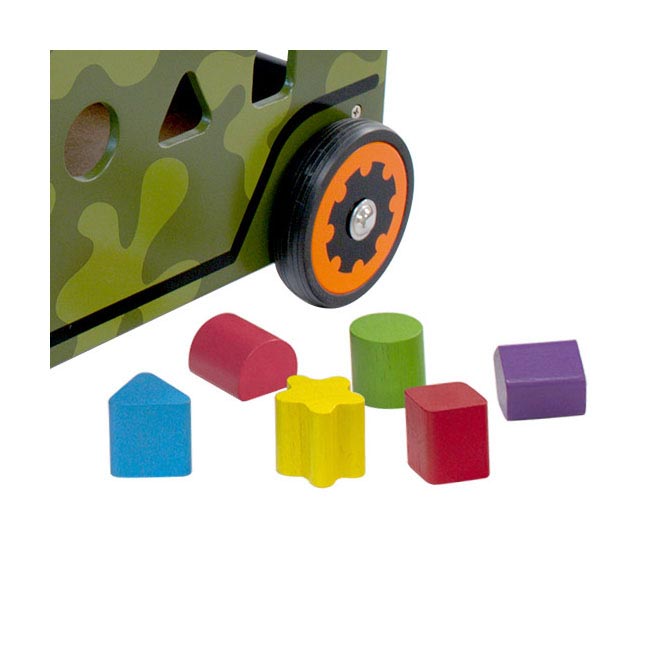 Ik ben Toy Loopen Duwwagen Legertruck