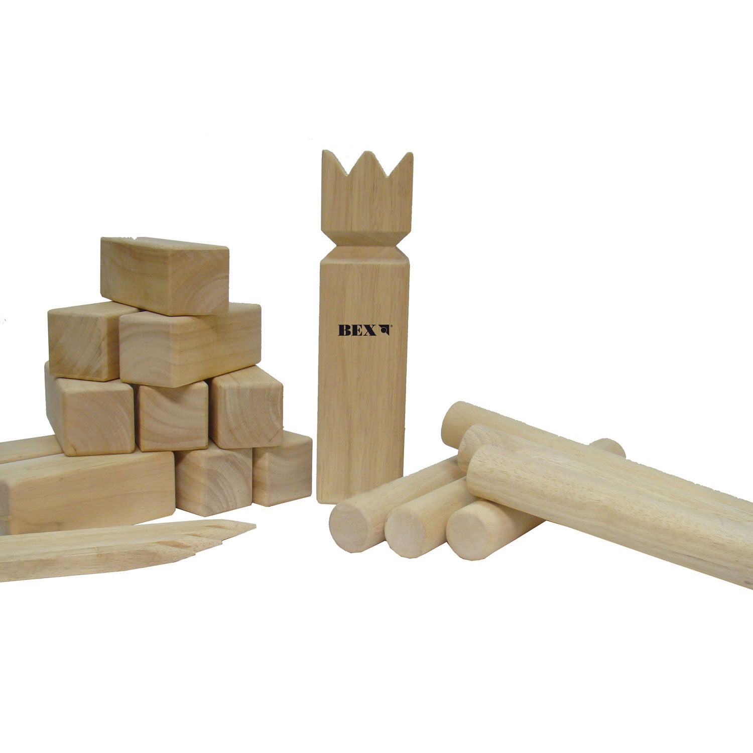 Kubb origineel rubberhout
