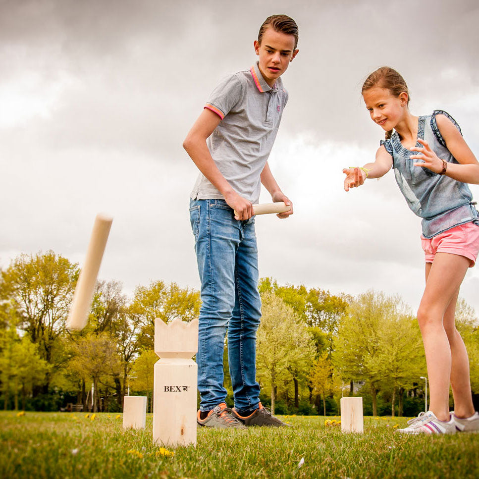 Bex kubb original rubberhout
