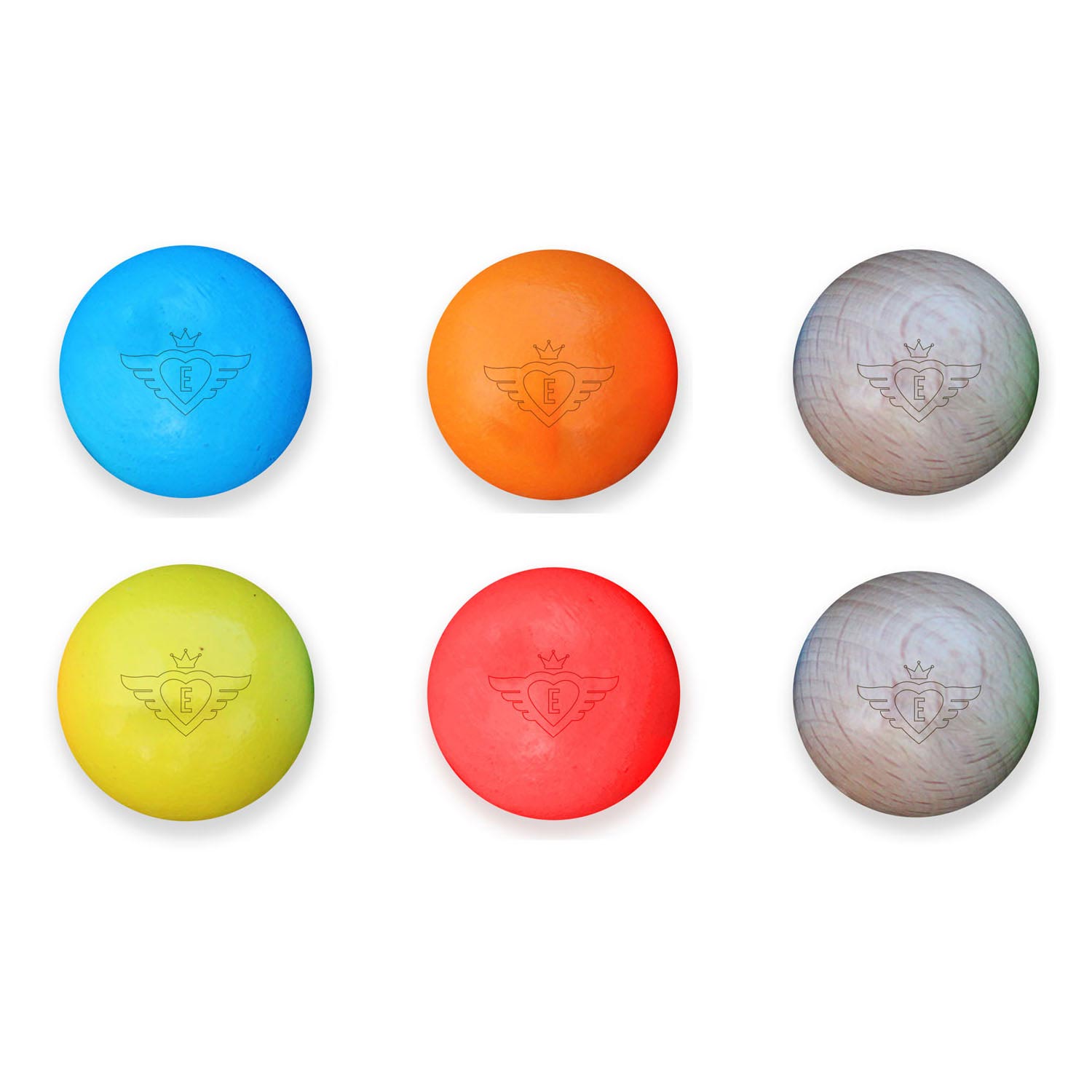 Jeu de boules-ballen, 6st.