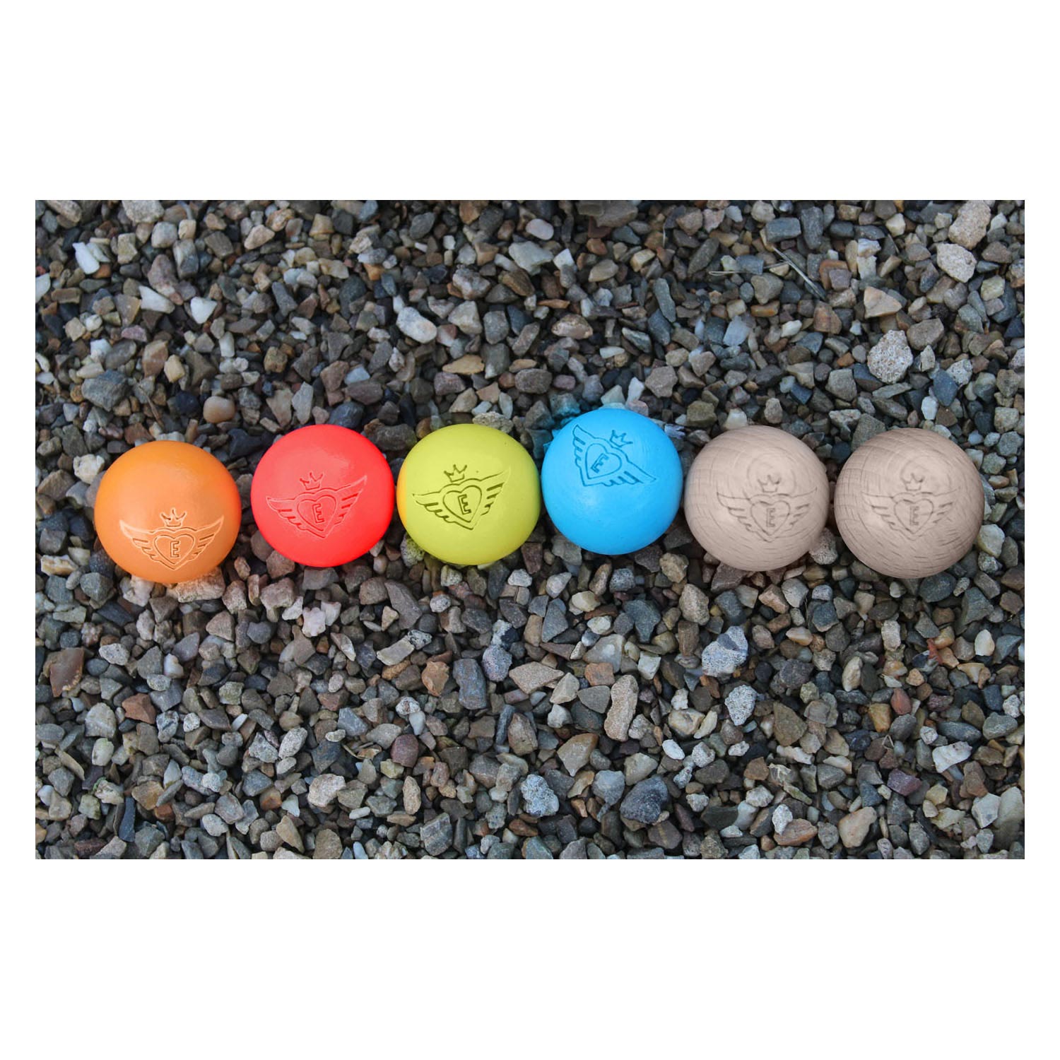 Jeu de boules-ballen, 6st.