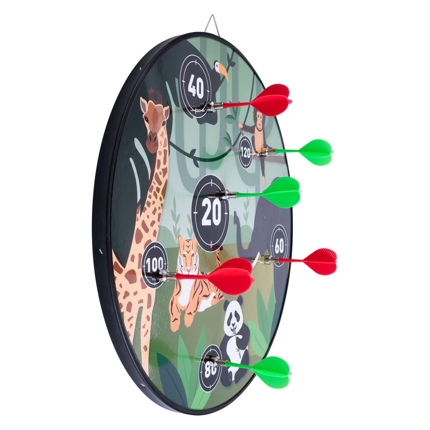 Magnetisch dartbord kids dier 2 zijdig | 2 stuks