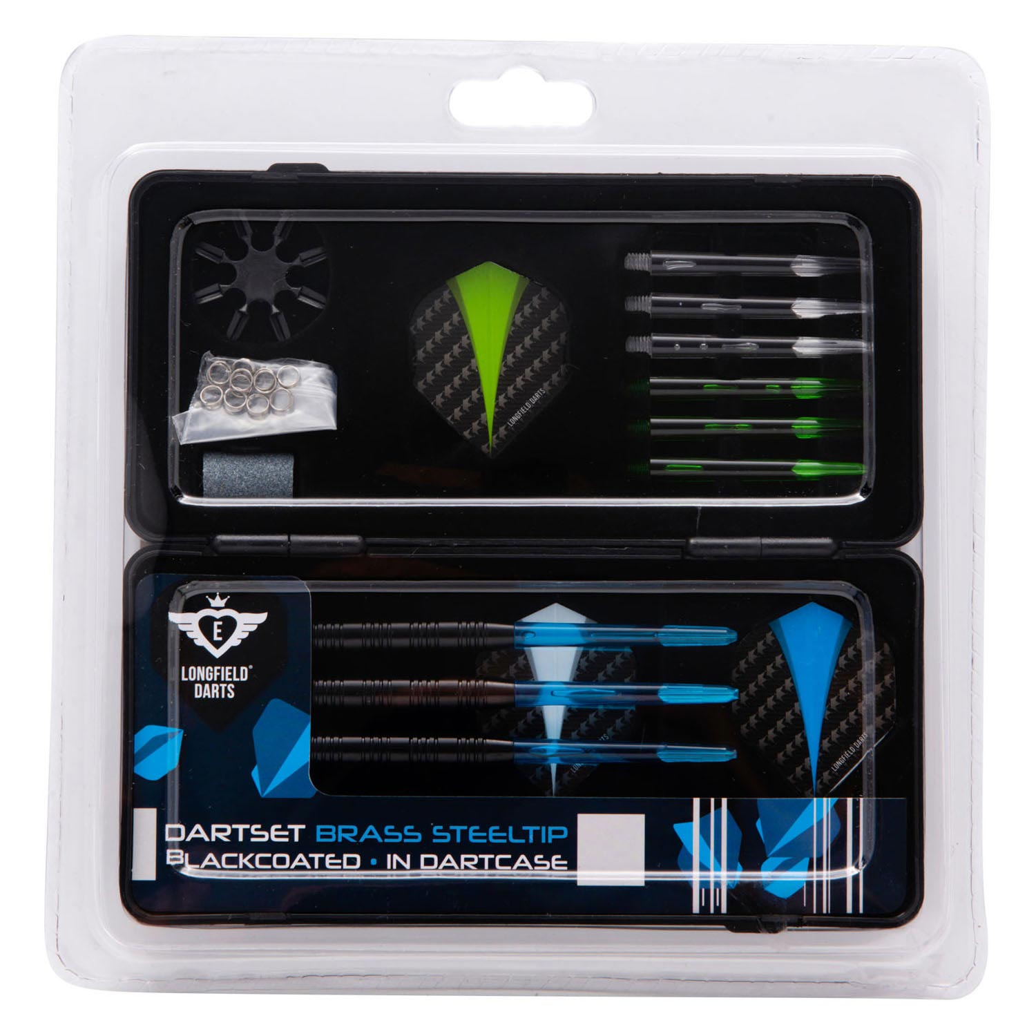 Longfield stalen dartset