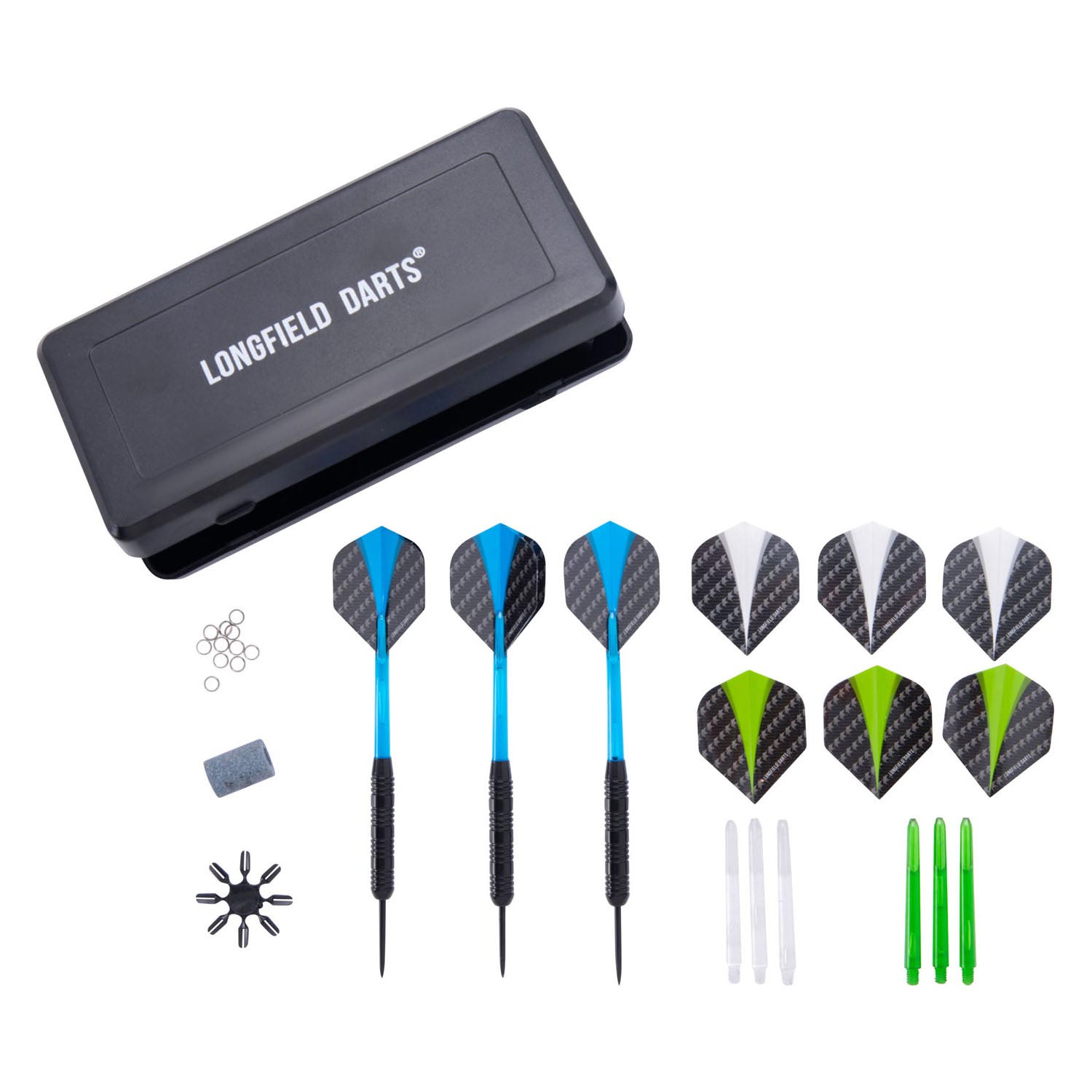 Longfield stalen dartset