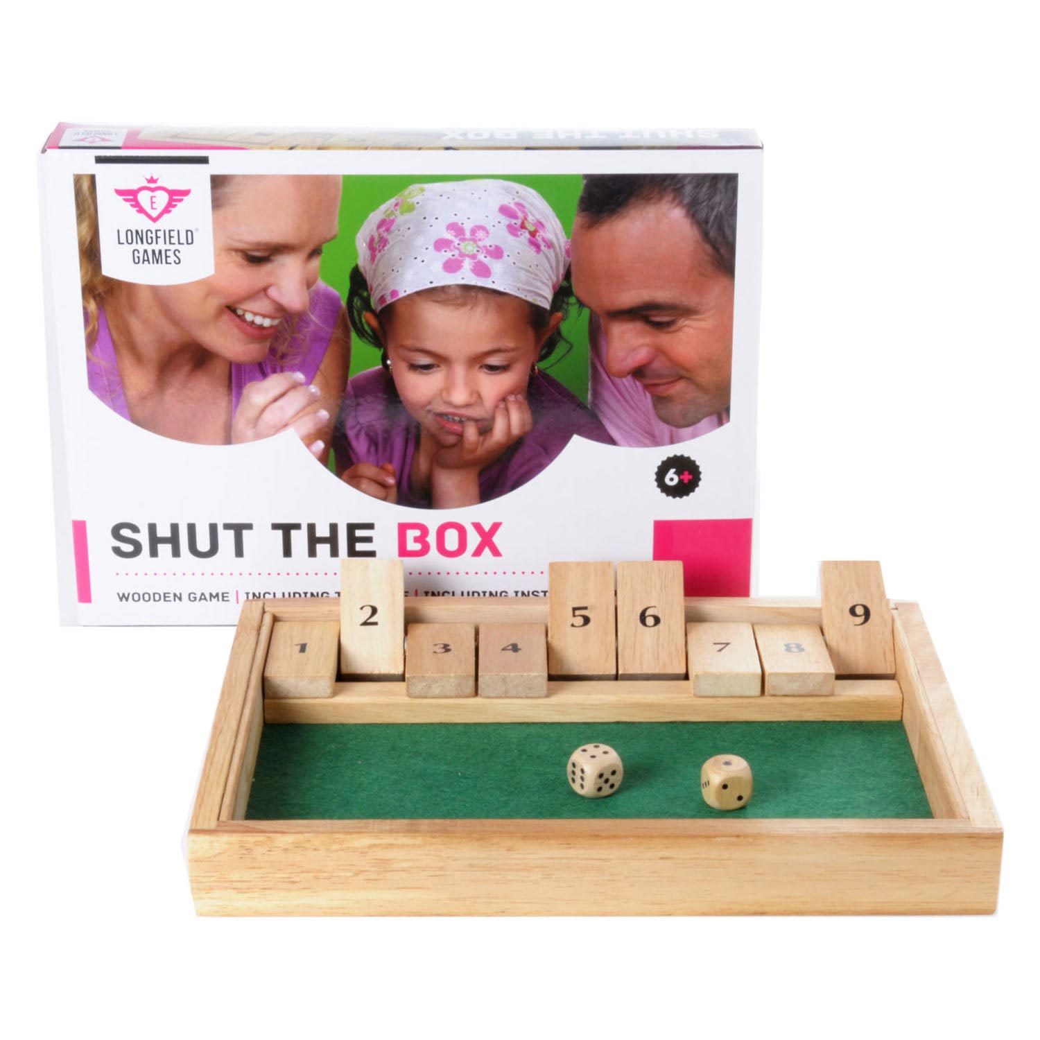 Shut the box, 28x20x4,5cm