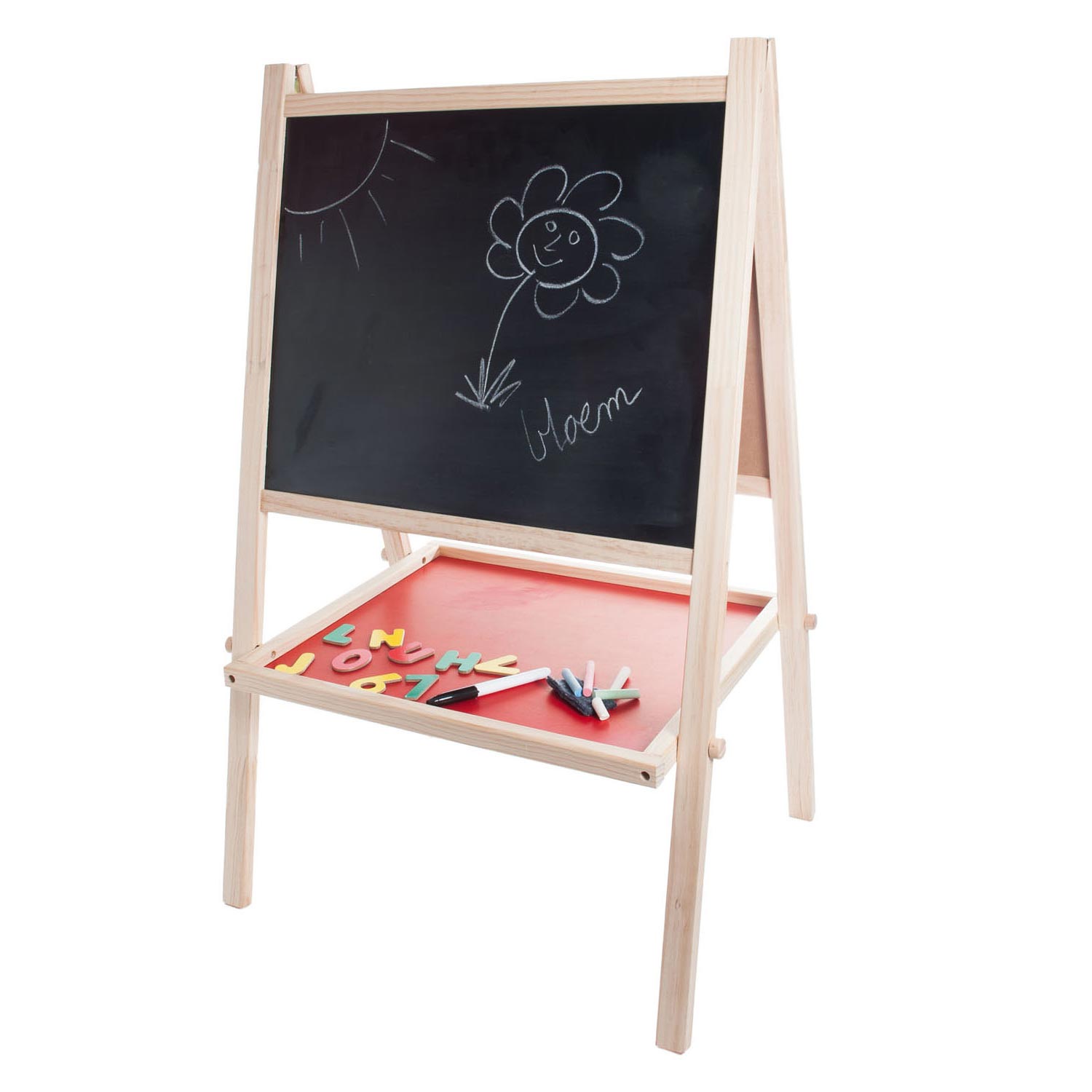 School- en whiteboard hout