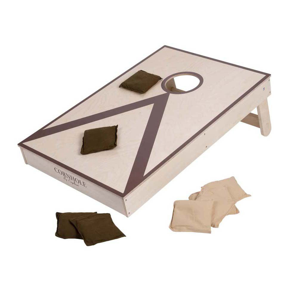 Cornhole enkel werpspel 90x60cm - 2x4 zakjes