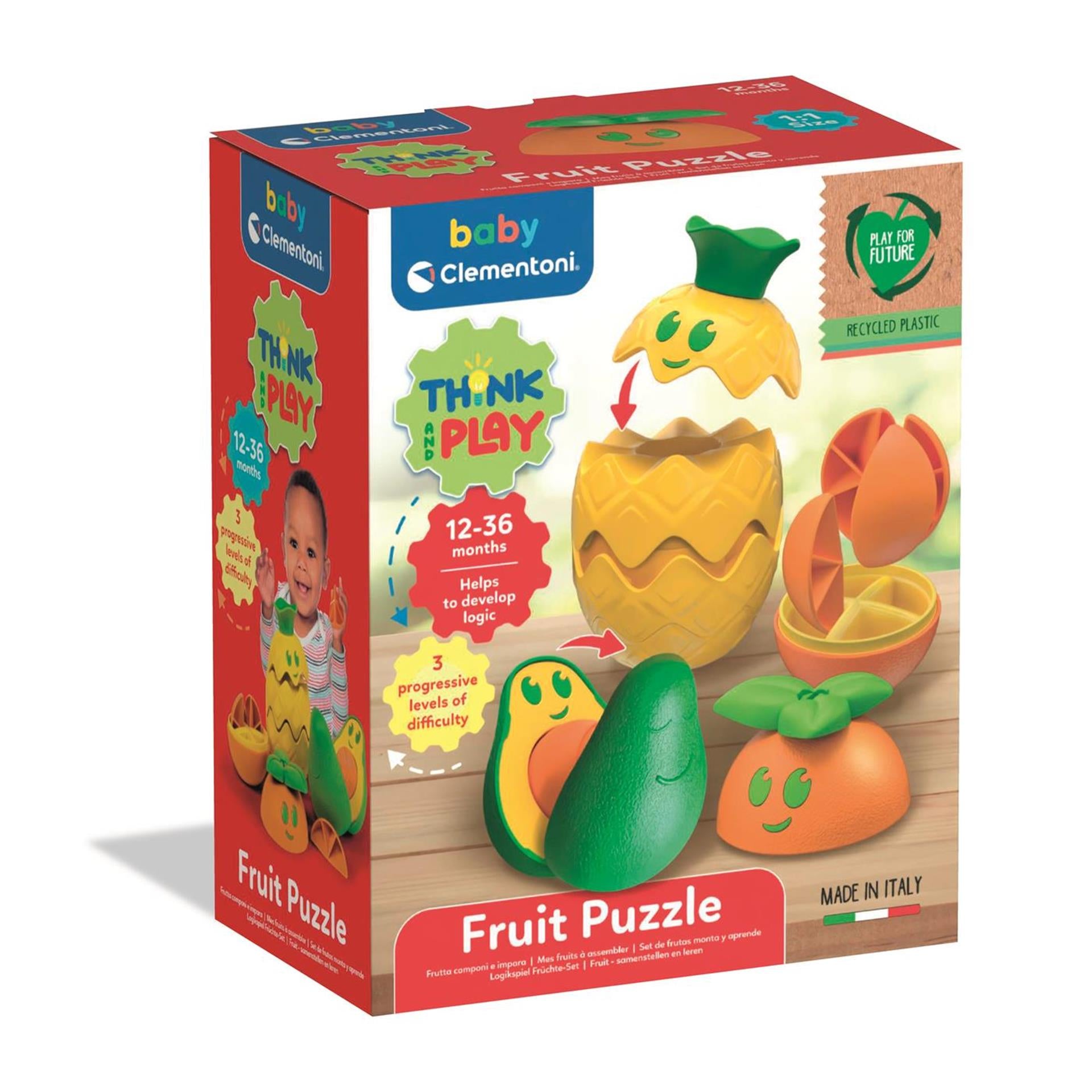 Clementoni baby stapel fruitset