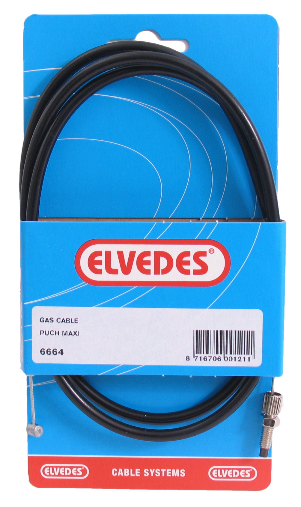 Elvedes gaskabel | puch maxi