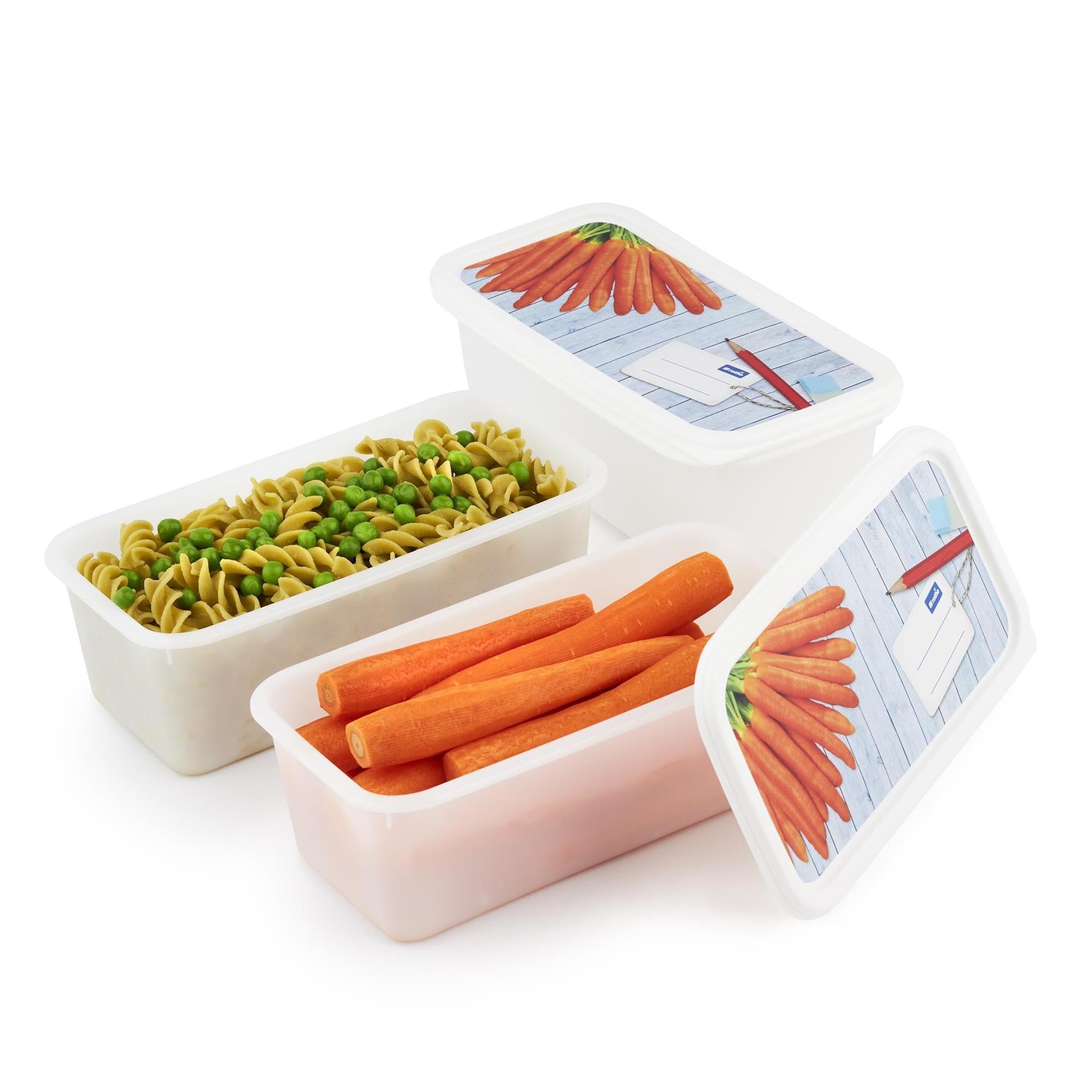 Rotho diepvriesdozenset 3-delig 1,2l