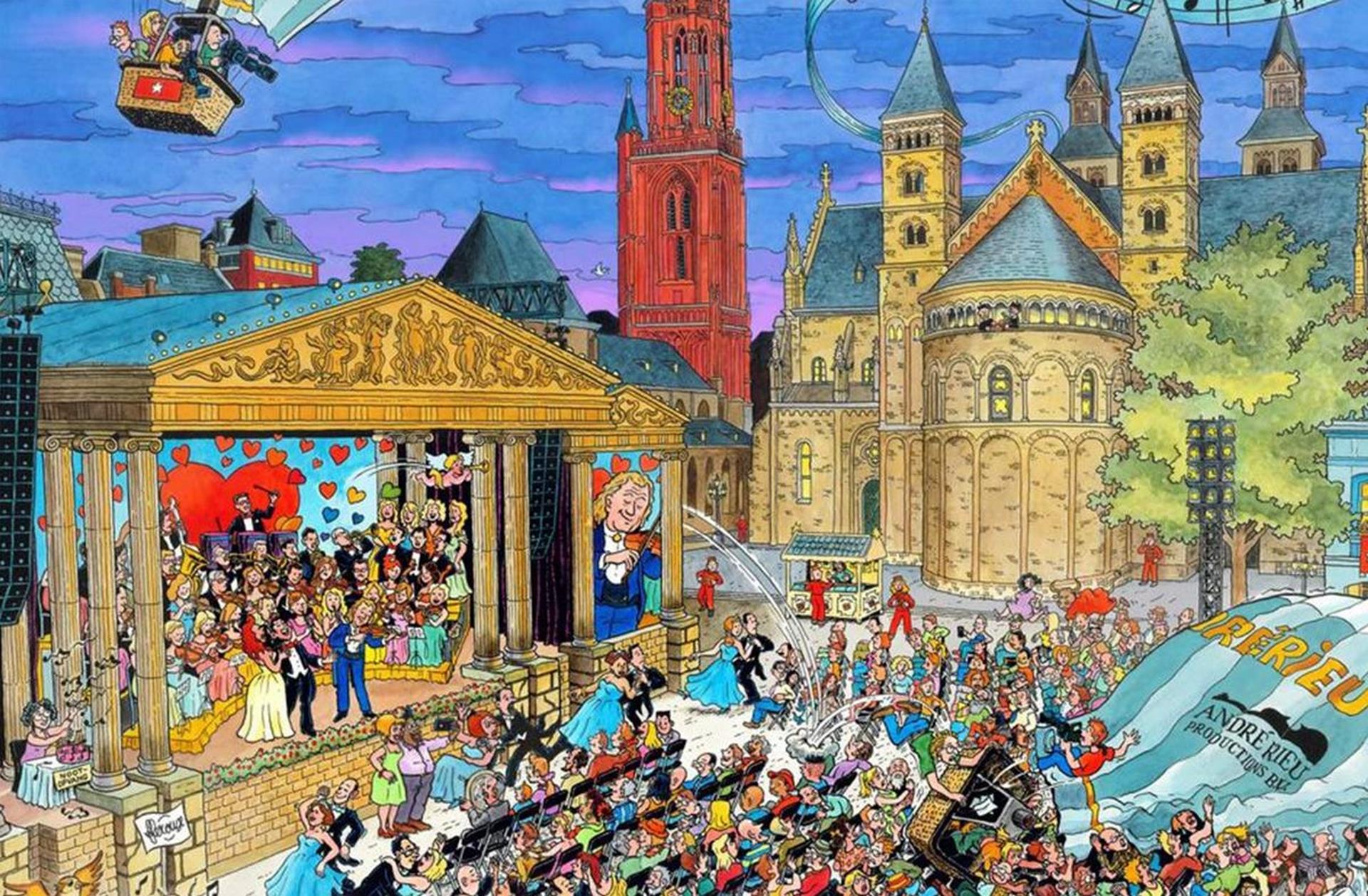 Fleroux: Maastrichtse Legpuzzel, 1000st.