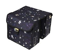 Tas Basil Stardust Kids Dubbel Zwart