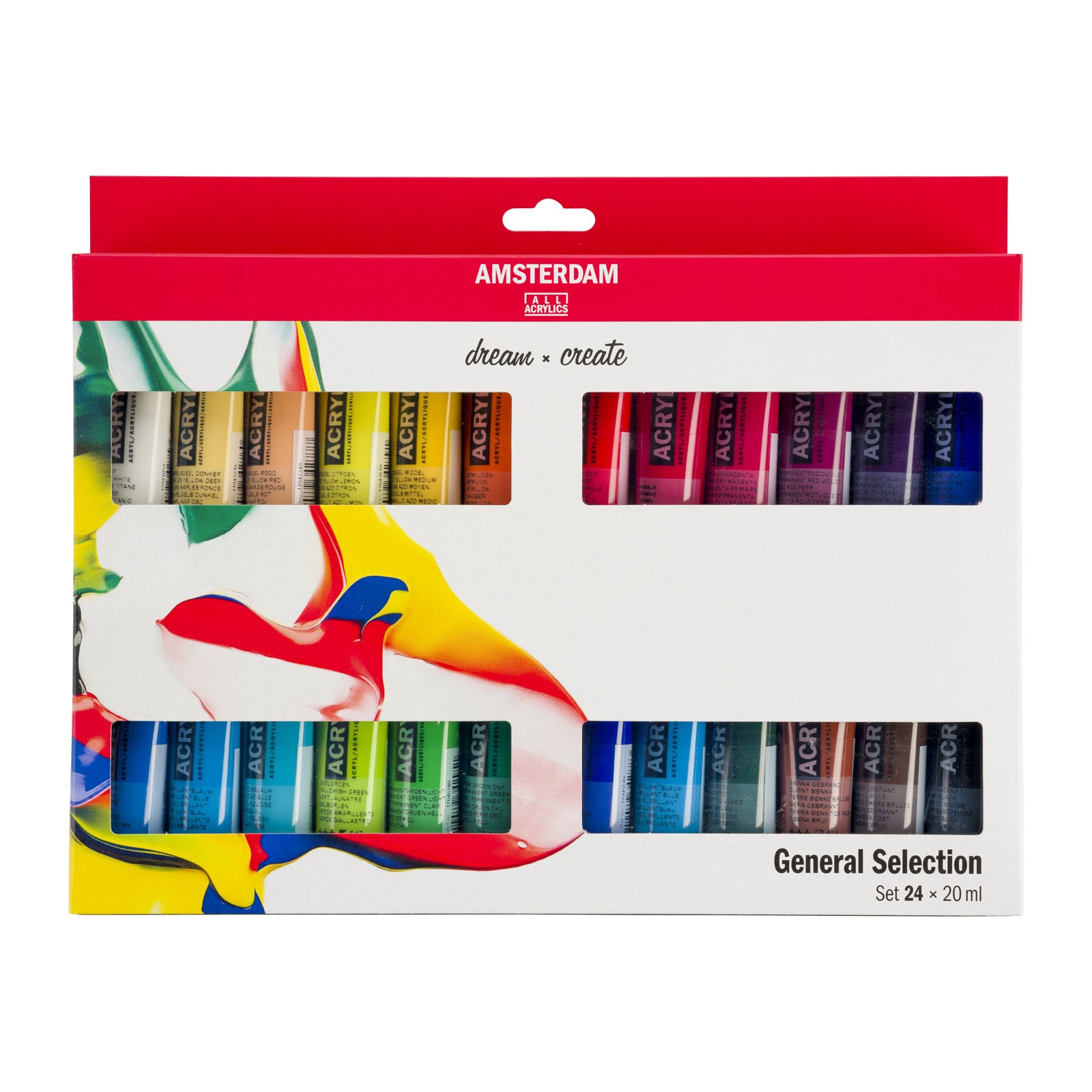 Amsterdam Acrylverf Standaard Set, 24dlg.