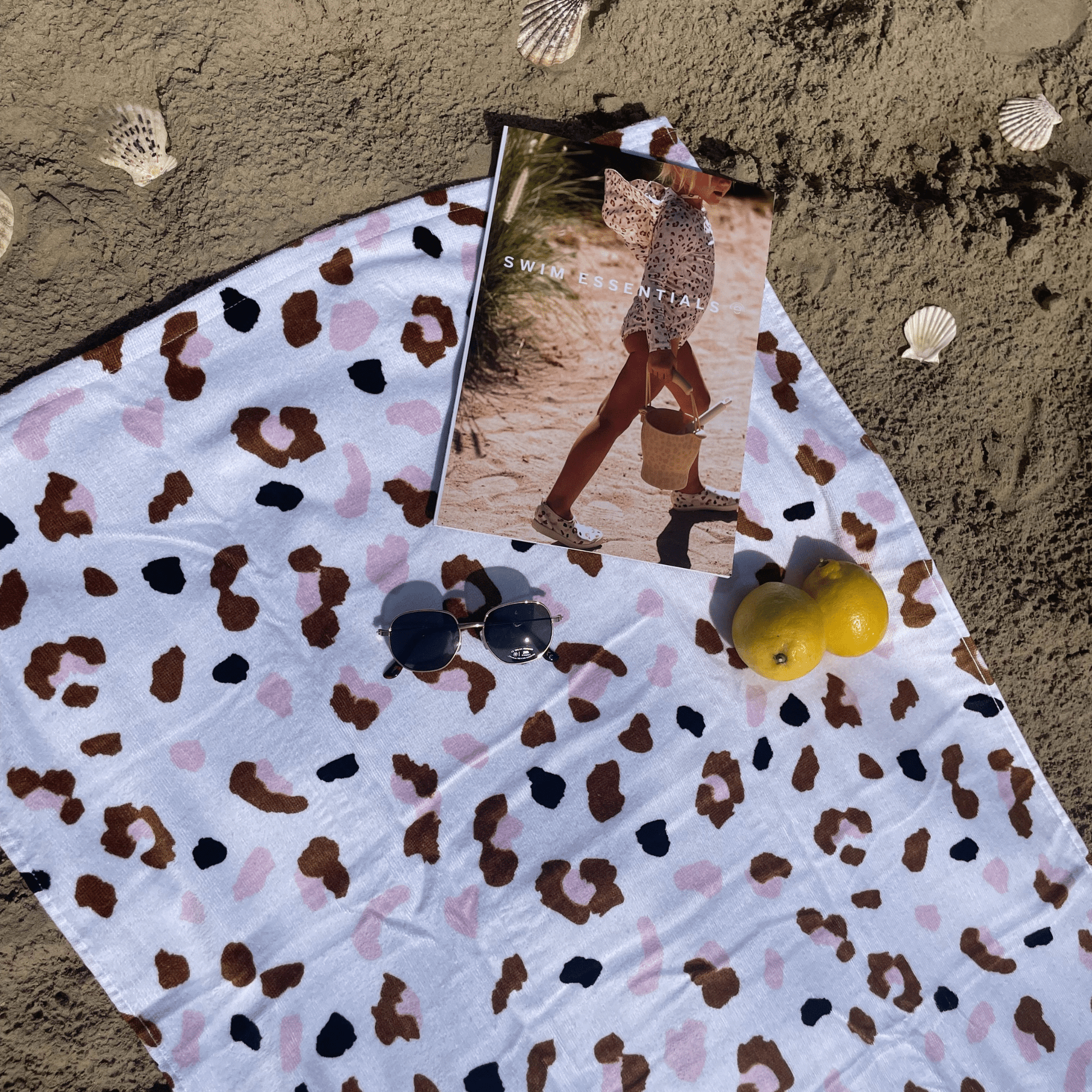 Luipaard | katoenen strandlaken