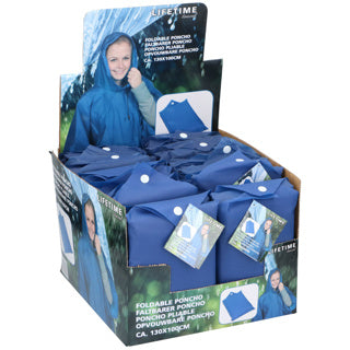 Opvouwbare poncho