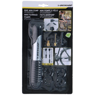 Dunlop mini bike pump set