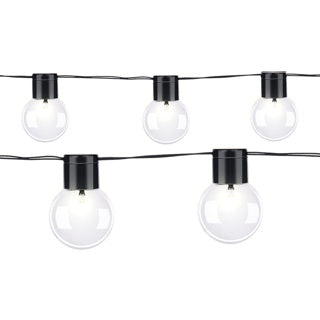 Grundig solar lichtsnoer 4,85 m - tuinverlichting led buiten op zonne-energie - garden lights met automatische dag nacht sensor - cool white
