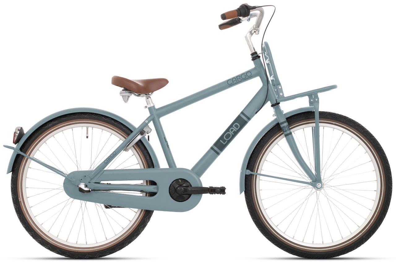 Bikefun kinderfiets load 26 inch 3 versnellingen blauw