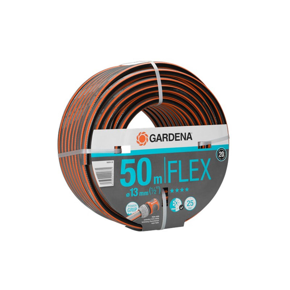 Gardena comfort flex slang 13 mm (1 2 ) (zwart oranje, 18039-20, 50 m)
