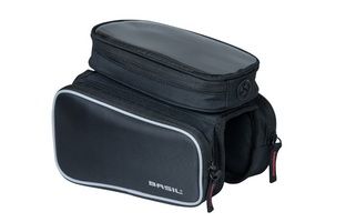 Basil Sport Design Sac à double cadre noir (18044)