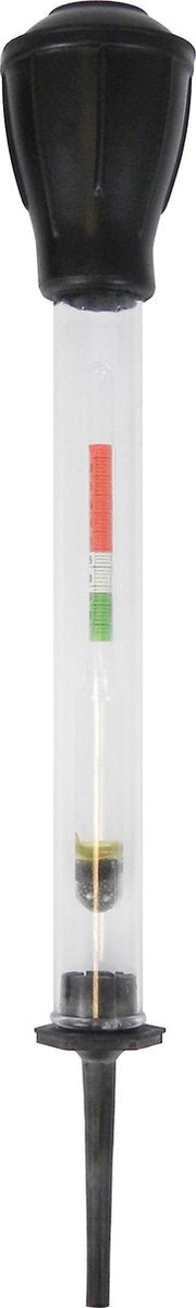Carpoint accuzuurweger staafmodel – 15 cm – kunststof – voor accu controle – compact nauwkeurig