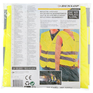 Dunlop veiligheidsvest m xxl assorti | 12 stuks