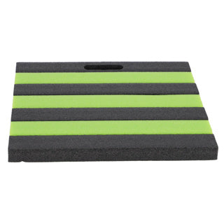 Kniemat 35 x 30 cm zwart groen | 4 stuks