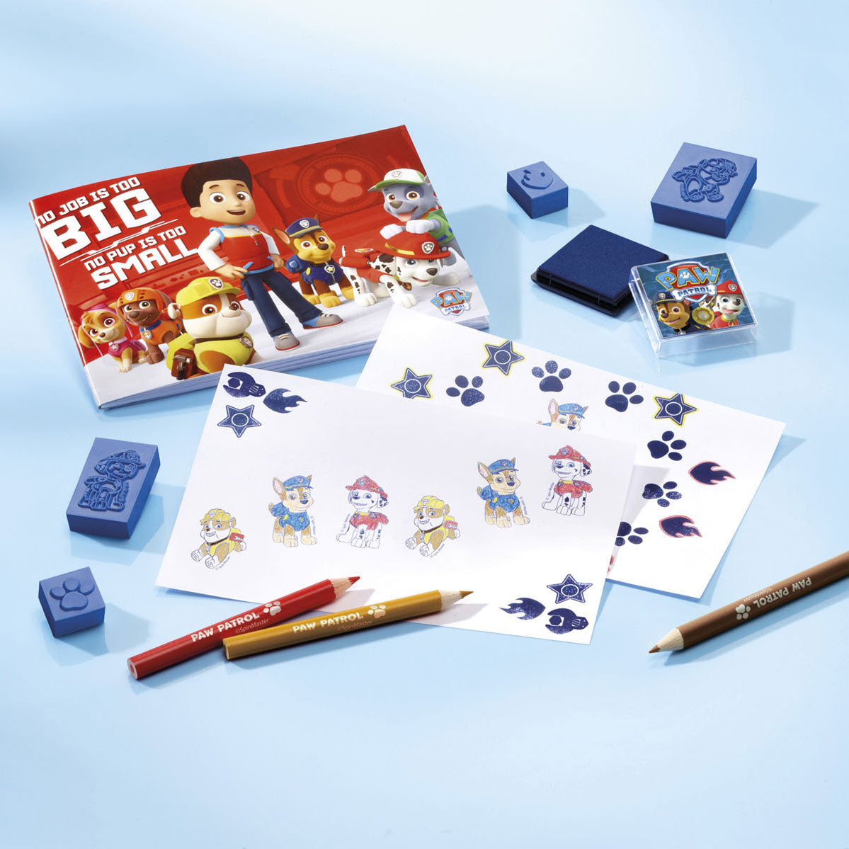 Totum paw patrol stempelset