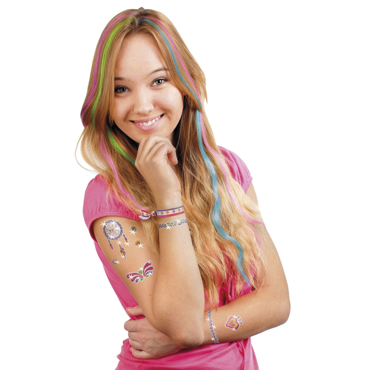 Totum Glamz Glitter tattoo en Haarkrijt
