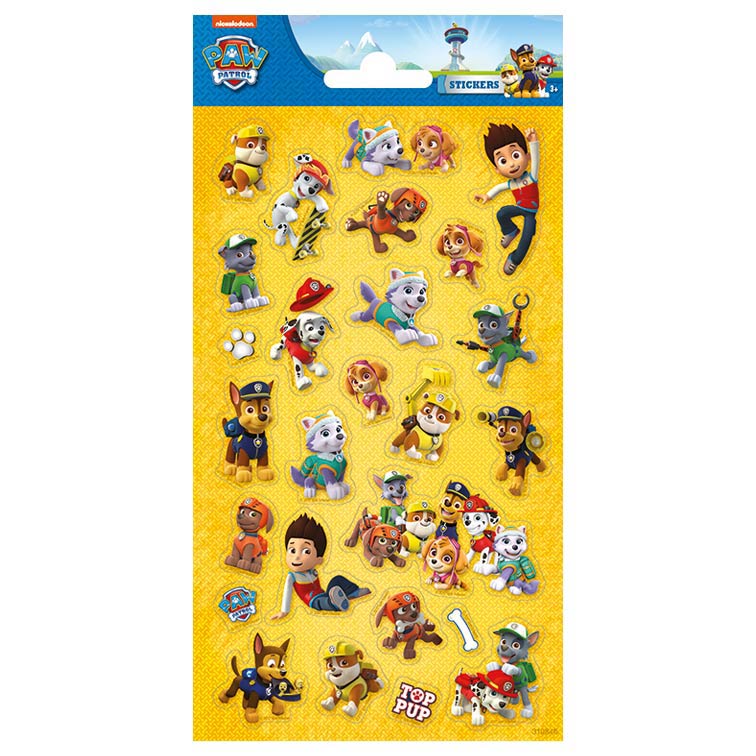 Totum stickervel twinkle - pootpatrouille